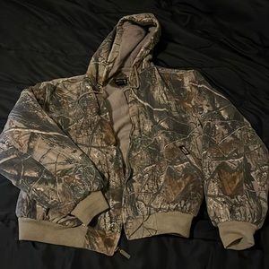 Camo zip jacket